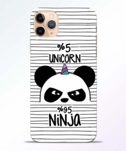 Unicorn Panda iPhone 11 Pro Mobile Cover - CoversGap