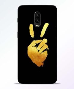 Victory Hand Oneplus 6T Mobile Cover