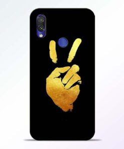 Victory Hand Redmi Note 7 Pro Mobile Cover - CoversGap