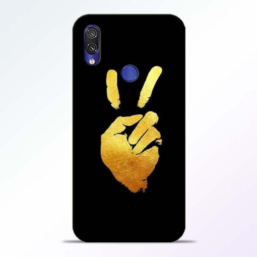 Victory Hand Redmi Note 7 Pro Mobile Cover - CoversGap