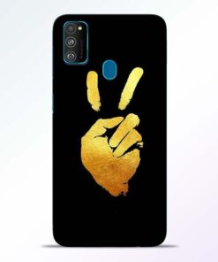 Victory Hand Samsung Galaxy M30s Mobile Cover