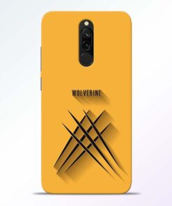Wolverine Redmi 8 Mobile Cover