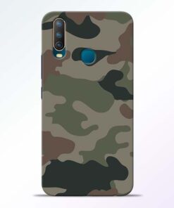 Army Camouflage Vivo U10 Mobile Cover