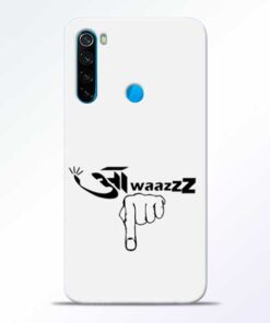 Awaaz Niche Redmi Note 8 Mobile Cover