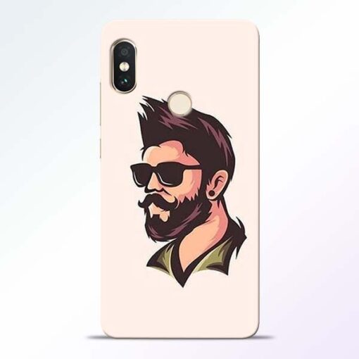 Beard Man Redmi Note 5 Pro Mobile Cover