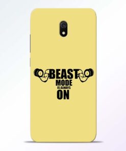 Beast Mode Redmi 8A Mobile Cover