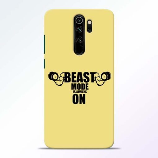 Beast Mode Redmi Note 8 Pro Mobile Cover