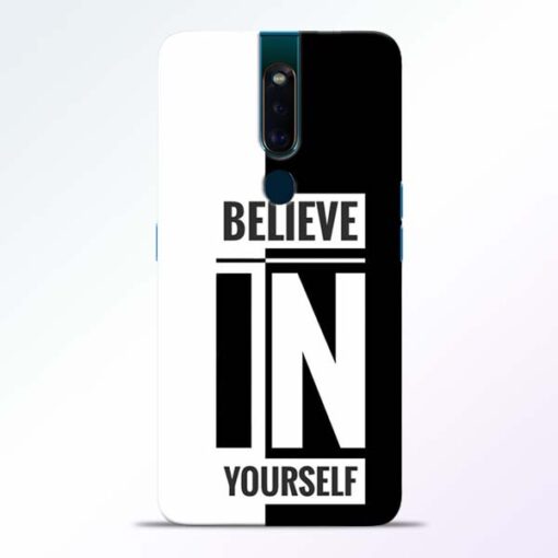Believe Yourself Oppo F11 Pro Mobile Cover