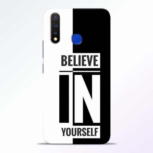 Believe Yourself Vivo U20 Mobile Cover