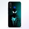 Black Spiderman Vivo U20 Mobile Cover