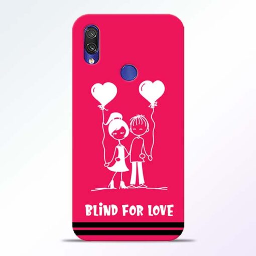 Blind Love Redmi Note 7 Pro Mobile Cover