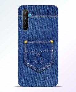 Blue Pocket Realme XT Mobile Cover