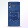 Blue Pocket Samsung Galaxy M30 Mobile Cover
