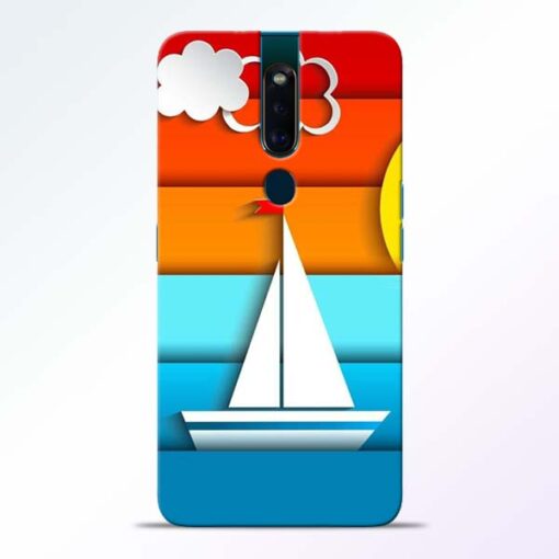Boat Art Oppo F11 Pro Mobile Cover