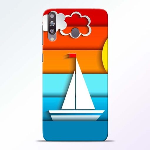Boat Art Samsung Galaxy M30 Mobile Cover