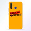 Born to Queen Vivo U20 Mobile Cover
