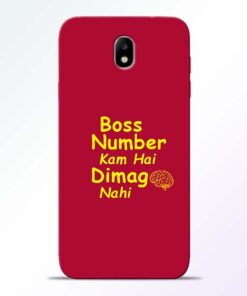 Boss Number Samsung Galaxy J7 Pro Mobile Cover