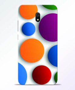 Bubble Pattern Redmi 8A Mobile Cover