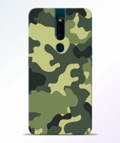 Camouflage Oppo F11 Pro Mobile Cover