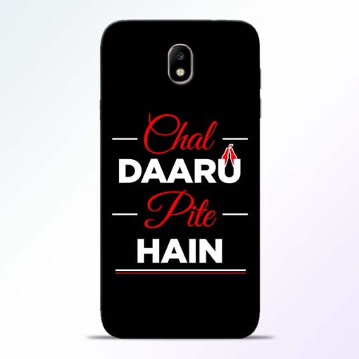 Chal Daru Pite H Samsung Galaxy J7 Pro Mobile Cover
