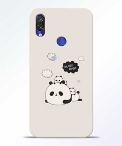 Chubby Panda Redmi Note 7 Pro Mobile Cover