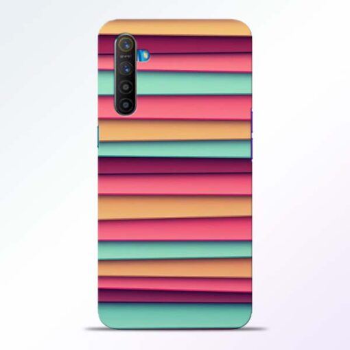 Color Stripes Realme XT Mobile Cover