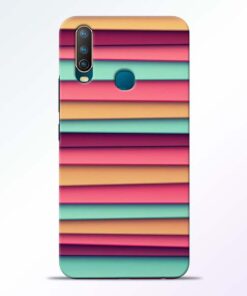 Color Stripes Vivo U10 Mobile Cover