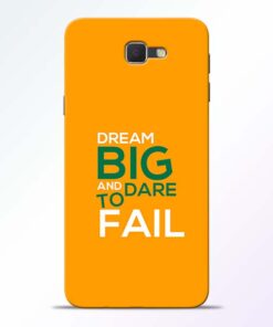 Dare to Fail Samsung Galaxy J7 Prime Mobile Cover