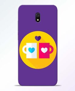 Heart Cup Redmi 8A Mobile Cover