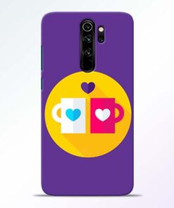 Heart Cup Redmi Note 8 Pro Mobile Cover