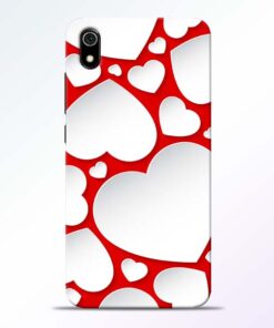 Heart Shape Redmi 7A Mobile Cover