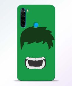 Hulk Face Redmi Note 8 Mobile Cover