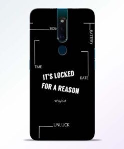 Its Locked Oppo F11 Pro Mobile Cover