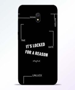 Its Locked Redmi 8A Mobile Cover