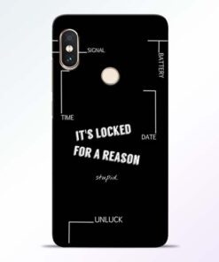 Its Locked Redmi Note 5 Pro Mobile Cover