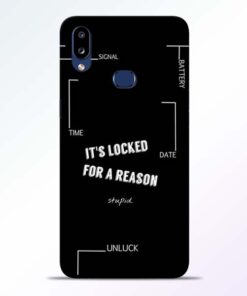 Its Locked Samsung Galaxy A10s Mobile Cover