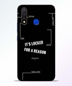 Its Locked Vivo U20 Mobile Cover