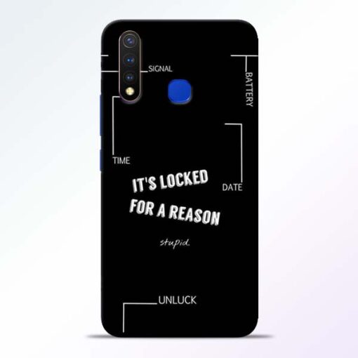 Its Locked Vivo U20 Mobile Cover