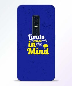 Limits Exist Vivo V17 Pro Mobile Cover
