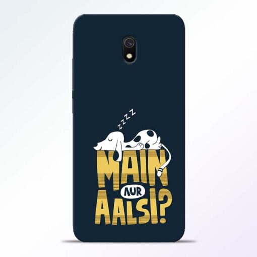 Main Aur Aalsi Redmi 8A Mobile Cover