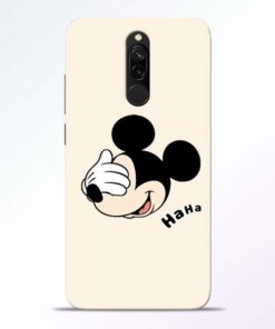 Mickey Face Redmi 8 Mobile Cover