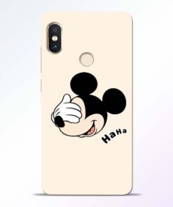 Mickey Face Redmi Note 5 Pro Mobile Cover