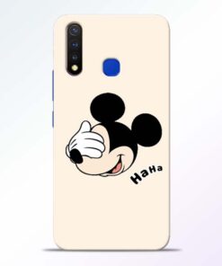 Mickey Face Vivo U20 Mobile Cover