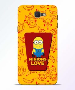 Minions Love Samsung Galaxy J7 Prime Mobile Cover
