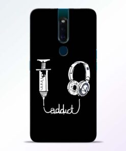Music Addict Oppo F11 Pro Mobile Cover