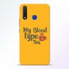 My Blood Tea Vivo U20 Mobile Cover
