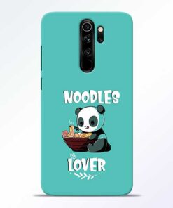 Noodles Lover Redmi Note 8 Pro Mobile Cover