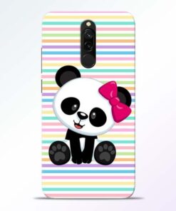 Panda Girl Redmi 8 Mobile Cover