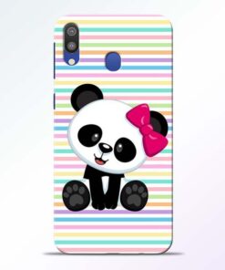 Panda Girl Samsung Galaxy M20 Mobile Cover