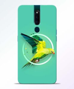 Parrot Art Oppo F11 Pro Mobile Cover